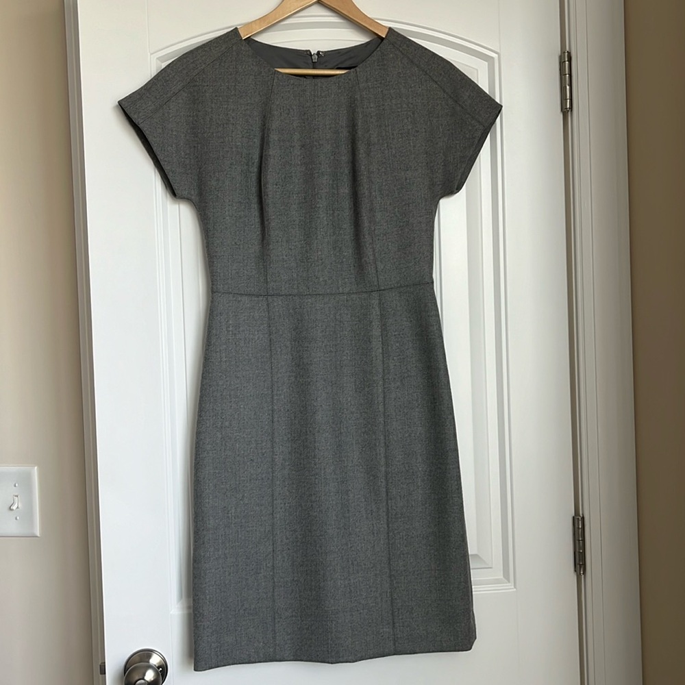 J. Crew - Dolman Dress Double Serge Wool - size 2
